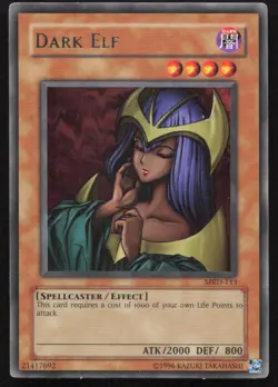 Yu-Gi-Oh TCG Metal Raiders #MRD-113 Dark Elf Rare LP - Image 1