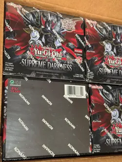 YuGiOh! Supreme Darkness Booster Box Factory Sealed - 24 Packs - English - 1st - Image 3