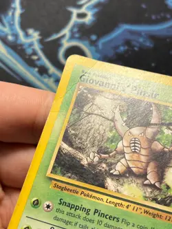 Giovanni's Pinsir 24/132 Gym Challenge Rare Pokemon Card HP - Image 3