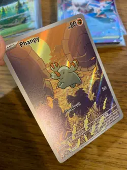 NEAR MINT! Phanpy (205/191) Surging Sparks Illustration Rare Pokemon Card! - Image 3