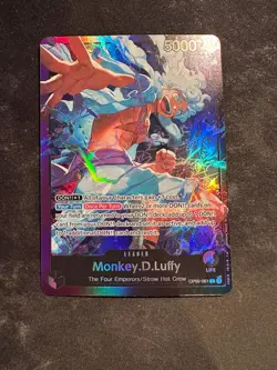 Monkey.D.Luffy - OP09-061 - Leader - One Piece Card Game N/M - Image 1