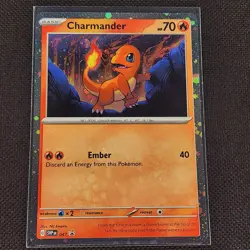 Charmander - SVP 047 - Cosmos Holo Promo - 151 - Black Star Promo - Pokemon Card - Image 1