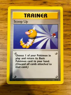 Scoop Up (78/102) Rare Base Set Pokemon Card! FAST & FREE P&P! - Image 4