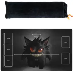 NEW Gengar Pokemon Playmat TCG Card Game Play Mat Gaming Desk Mat Mouse Pad _l37 - Image 1