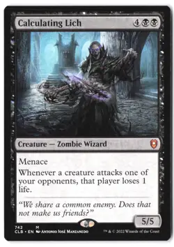 Calculating Lich 742 CLB MTG NM - Image 1