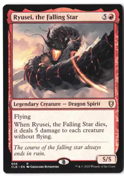 Ryusei, the Falling Star 806 CLB MTG NM - Image 1