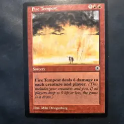 MTG Fire Tempest Portal NP Regular Magic 1997 - Image 1