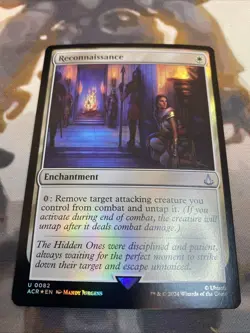 1x Reconnaissance FOIL - 0082 - MTG Assassin's Creed (ACR) NM/M - Image 1