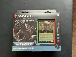 MTG Warhammer 40,000 Commander Deck Tyranid Swarm Sealed - Image 1