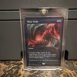 MTG English Mana Drain (Foil Etched) NM Foil Double Masters 2022 - Image 1