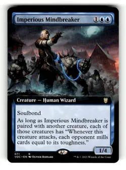 Imperious Mindbreaker (Extended Art) Commander: Innistrad: Crimson Vow 71 NM - Image 1