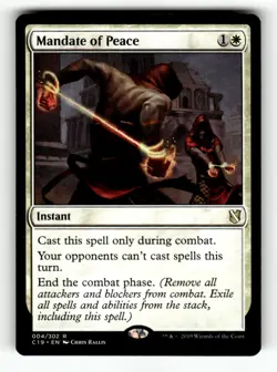 Mandate of Peace Commander 2019 4 Near Mint - Image 1