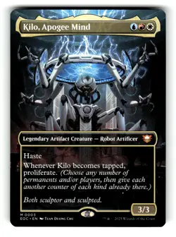 Kilo, Apogee Mind (Borderless) Commander: Edge of Eternities 3 Near Mint 1 - Image 1