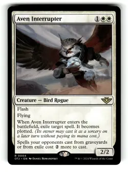 Aven Interrupter Outlaws of Thunder Junction 4 Near Mint 1 - Image 1