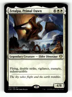 Zetalpa, Primal Dawn Commander 2020 107 Near Mint - Image 1