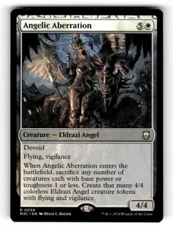 Angelic Aberration Commander: Modern Horizons 3 39 Near Mint - Image 1