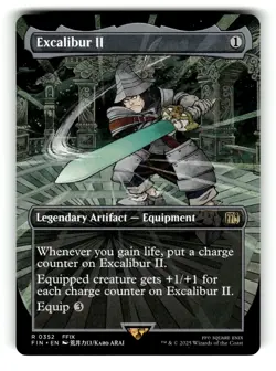 Excalibur II (Borderless) FINAL FANTASY 352 Near Mint 1 - Image 1