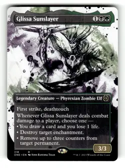 Glissa Sunslayer (Showcase) Phyrexia: All Will Be One 318 Near Mint 1 - Image 1