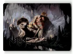 Bedrock Tortoise Art Card 23 (Gold-Stamped Signature) LCI - Image 1