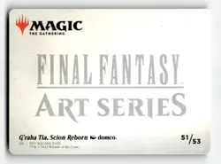 G'raha Tia, Scion Reborn Art Card 51 (Gold-Stamped Signature) FINAL FANTASY - Image 2