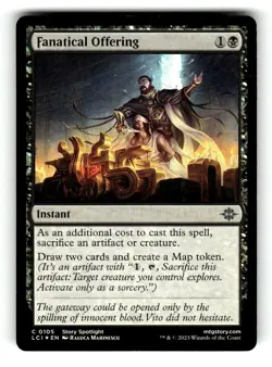 Fanatical Offering The Lost Caverns of Ixalan 105 NM FOIL - Image 1