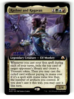 Rashmi and Ragavan (Extended Art) Commander: March of the Machine 94 Near Mint - Image 1