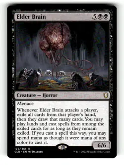 Elder Brain Commander Legends: Battle for Baldur's Gate 125 Near Mint - Image 1