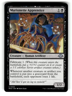Marionette Apprentice Modern Horizons 3 100 Near Mint - Image 1