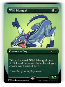 Wild Mongrel Secret Lair: 30th Anniversary Countdown Kit 2001 Near Mint 1 - Image 1