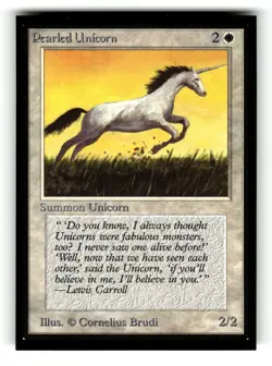 Pearled Unicorn (IE) International Edition Near Mint - Image 1
