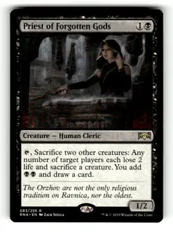 Priest of Forgotten Gods Ravnica Allegiance 83 Near Mint - Image 1