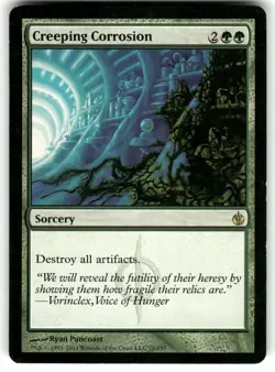 Creeping Corrosion Mirrodin Besieged 78 LP - Image 1