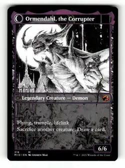 Jerren, Corrupted Bishop (Showcase) Innistrad: Midnight Hunt 316 Near Mint - Image 2