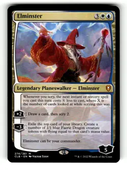 Elminster Commander Legends: Battle for Baldur's Gate 274 Near Mint - Image 1