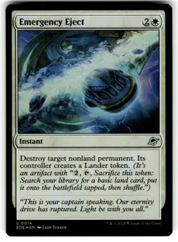 Emergency Eject Edge of Eternities 14 NM FOIL - Image 1