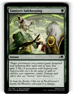 Tamiyo's Safekeeping Kamigawa: Neon Dynasty 211 Near Mint - Image 1