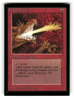 Firebreathing (IE) International Edition Near Mint - Image 1