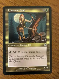Llanowar Dead - Apocalypse - Magic the Gathering MTG. M3 - Image 2