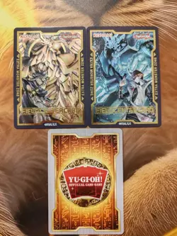 Carte Yu-Gi-Oh : Egyptiens God/Dieux Egyptiens Ra , Slifer, Obelisk Holo Fullart - Image 2
