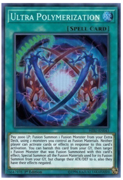 Ultra Polymerization - HISU-EN043 - Super Rare - 1st Edition - Yugioh - Image 1