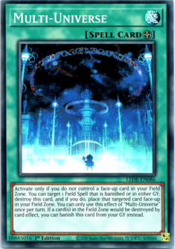 Multi-Universe - LEDE-EN086​​ - Super Rare - 1st Edition - Yugioh - Image 1