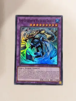 Gate Guardian of Water and Thunder MAZE-EN006 Super Rare 1st Edition NM Yugioh - Image 1