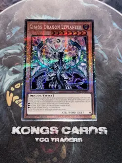 Yu-Gi-Oh MP25-EN035 Chaos Dragon Levianeer Starlight Rare - Image 1