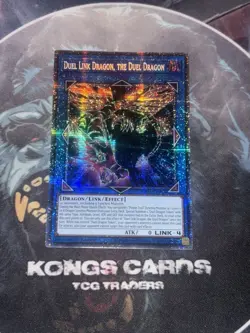 Yu-Gi-Oh MP25-EN039 Duel Link Dragon, the Duel Dragon Starlight Rare - Image 1