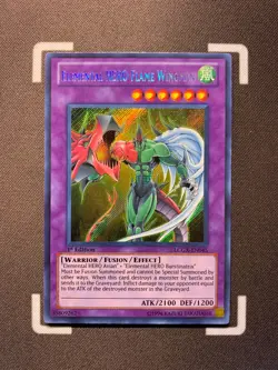 Elemental HERO Flame Wingman - LCGX-EN045 - Secret Rare - 1st Edition Yugioh - Image 1