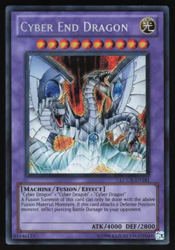 Cyber End Dragon - LCGX-EN181 - Secret Rare - Unlimited Yugioh - Image 1