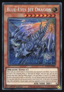 Blue-Eyes Jet Dragon - MP23-EN004 - Prismatic Secret Rare - 1st Edition Yugioh - Image 1