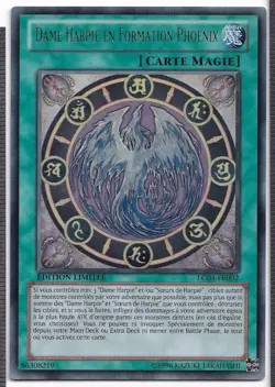 Dame Harpie en Formation Phoenix Edition Limitee SR-LC04-FR002-Carte Yu-Gi-Oh FR - Image 1