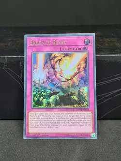 Yugioh | LED4-EN038 - Barrage Blast - Ultra Rare - 1st Ed - Image 1
