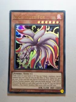 Yugioh | DUPO-EN031 - Nine-Tailed Fox - Ultra Rare - 1st ed MP - Image 1